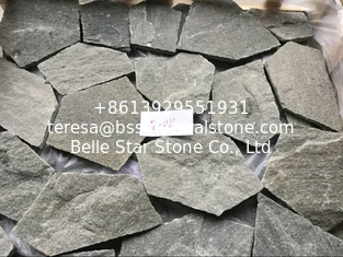 China Pink Quartzite Random Flagstone Crazy Stone Landscaping Stones Quartzite Random Stone supplier