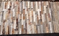 Rusty Slate Mixed White Quartzite Stacked Stone,Natural Stone Cladding,Outdoor Ledger Stone Wall supplier